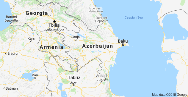 Azerbaijan Map 